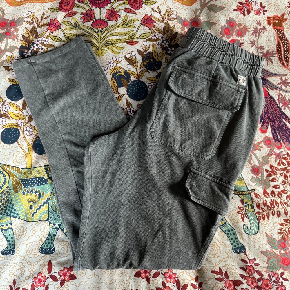 Marine Layer Saturday Heavy Jersey Pant in Frost Grey - Med NWT
